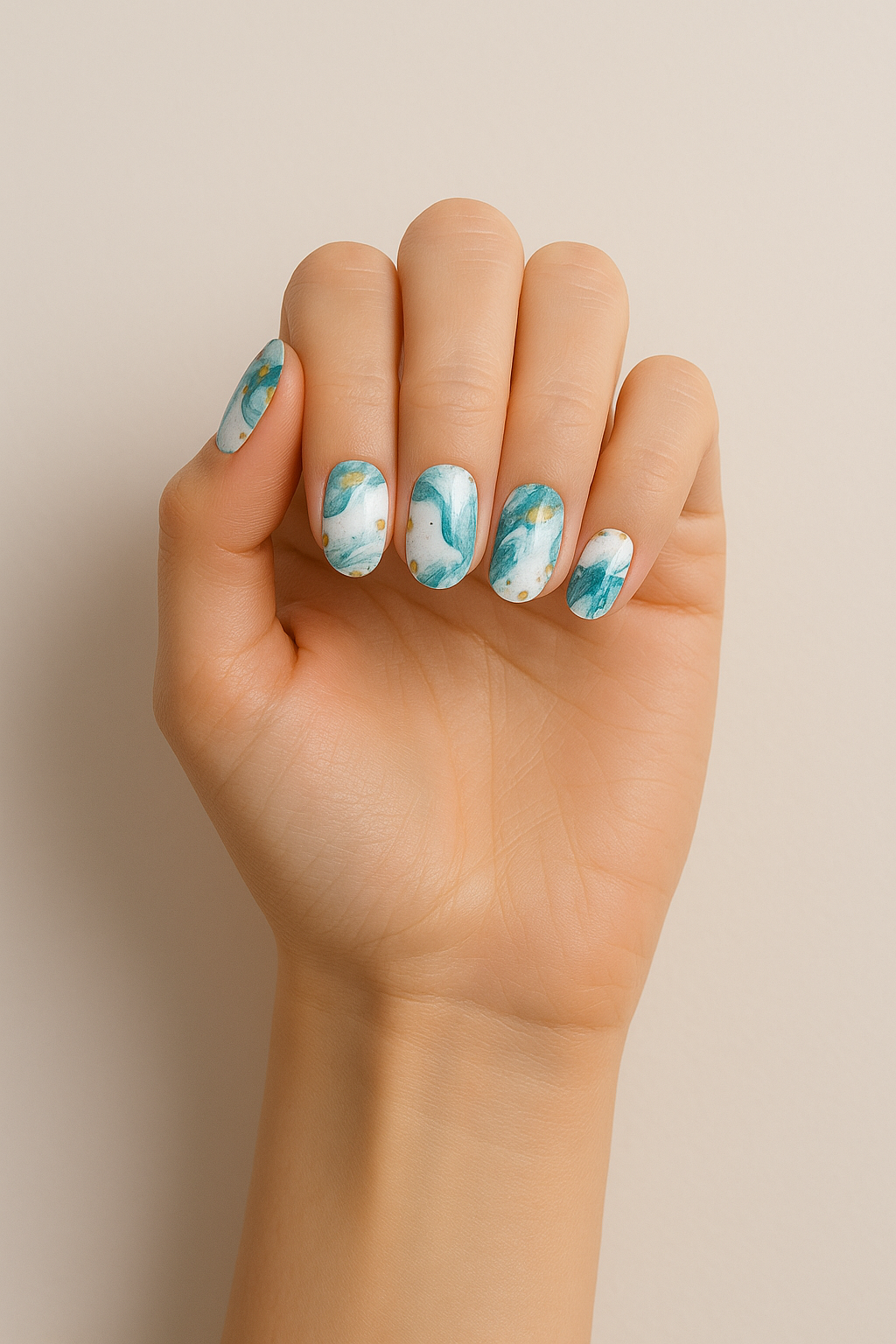 Waves Classic Artistic Nail Wraps