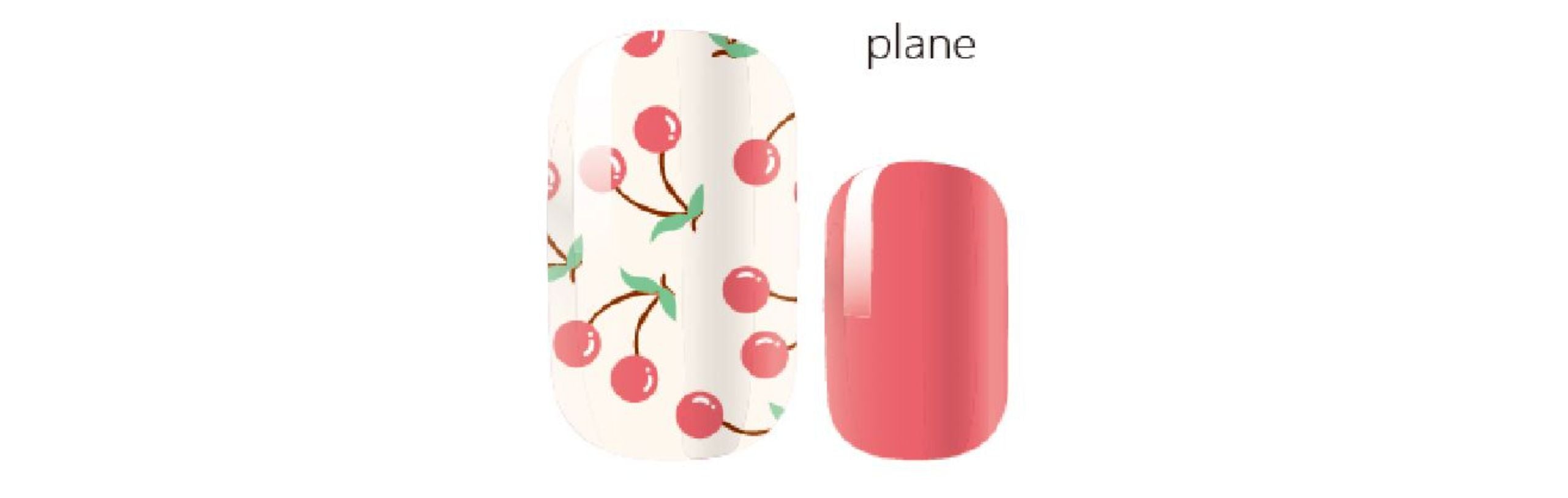 cherry nail art