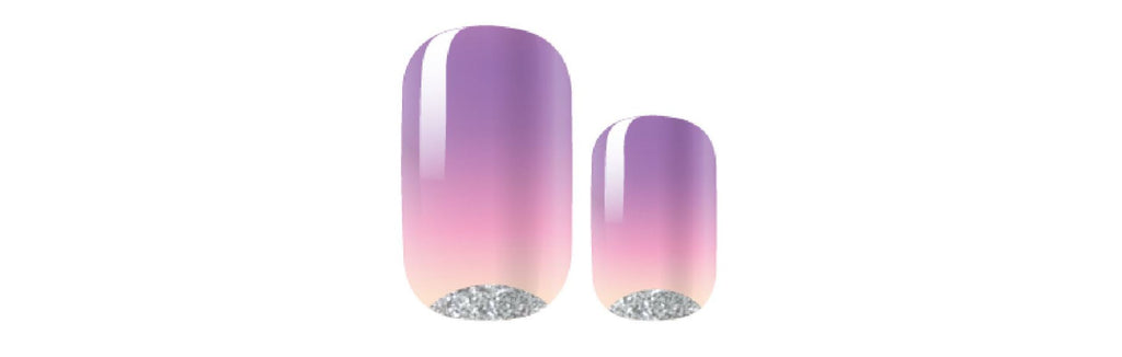 Sunset nail art